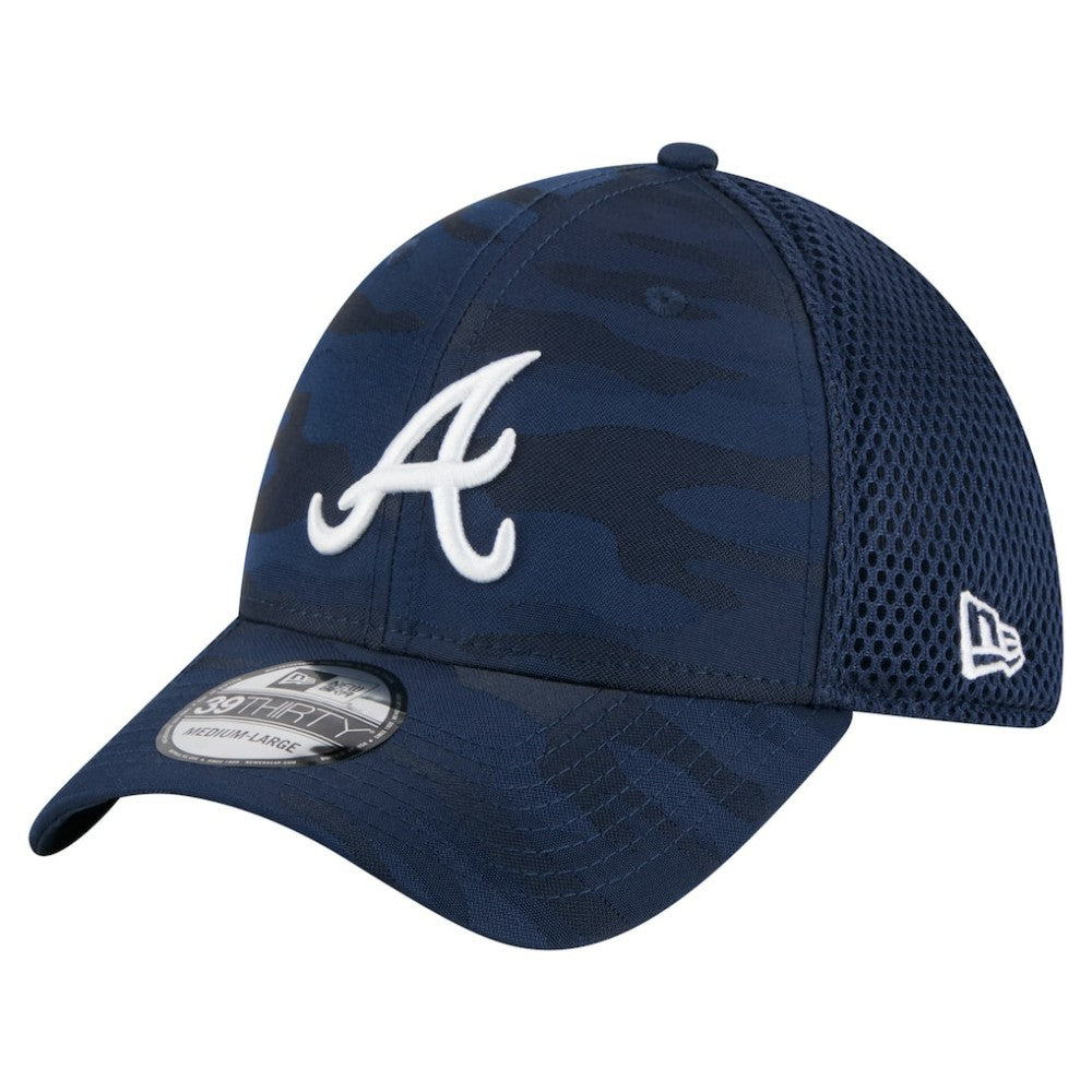 Atlanta Braves New Era Subtle Camo 39THIRTY Flex Hat - MLB
