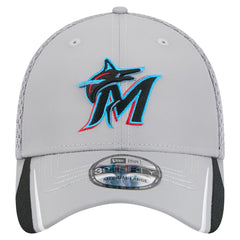 Miami Marlins New Era Linear 39THIRTY Flex Hat - MLB