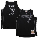 Dwyane Wade Miami Heat 2011/12 Hardwood Classics Authentic Jersey Black - NBA