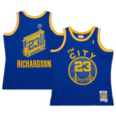 Jason Richardson Golden State Warriors 2004/05 Hardwood Classics Swingman Jersey Royal - NBA
