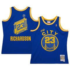 Jason Richardson Golden State Warriors 2004/05 Hardwood Classics Swingman Jersey Royal - NBA
