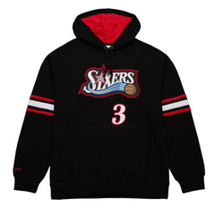Allen Iverson Philadelphia 76ers Name & Number Pullover Hoodie Black - NBA