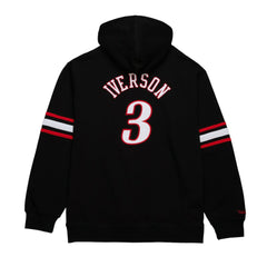 Allen Iverson Philadelphia 76ers Name & Number Pullover Hoodie Black - NBA