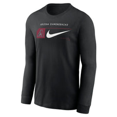 Arizona Diamondbacks Nike Local Logo Swoosh Lockup Long Sleeve T-Shirt - MLB
