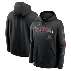 Arizona Diamondbacks Nike Club Stack Pullover Hoodie - MLB