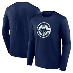 LA Clippers Primary Logo Long Sleeve T-Shirt Navy - NBA
