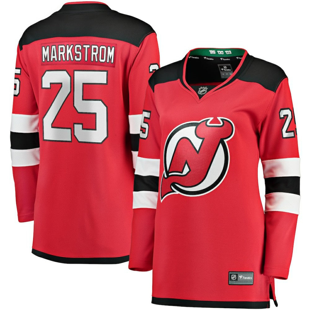 Jacob Markstrom New Jersey Devils Fanatics Women's Home Breakaway Jersey - Red - NHL