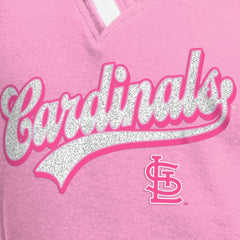 St. Louis Cardinals New Era Girls Youth Mommy & Me Raglan V-Neck T-Shirt - MLB