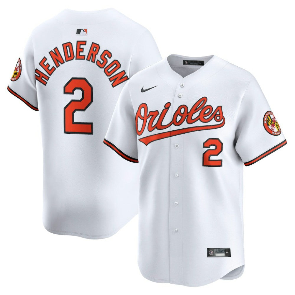 Gunnar Henderson Baltimore Orioles Nike Limited Player Jersey - MLB