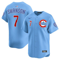 Dansby Swanson Chicago Cubs Nike 2nd Alternate Limited Player Jersey - MLB
