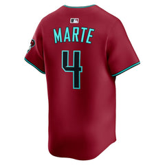 Ketel Marte Arizona Diamondbacks Nike Alternate 2 Limited Player Jersey - MLB