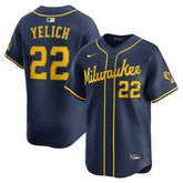 Christian Yelich Milwaukee Brewers Nike Alternate Limited Jersey - MLB