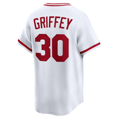 Ken Griffey Cincinnati Reds Nike Throwback Cooperstown Collection Limited Jersey - MLB