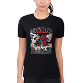 Arizona Diamondbacks G-III 4Her by Carl Banks Women's Super-Slim Fit Lightweight Flowers Graphic T-Shirt - MLB