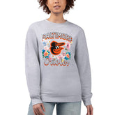 Baltimore Orioles G-III 4Her by Carl Banks Women's Flowers Graphic Pullover Sweatshirt - MLB