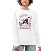 Arizona Diamondbacks G-III 4Her by Carl Banks Women's Flowers Graphic Pullover Sweatshirt - MLB