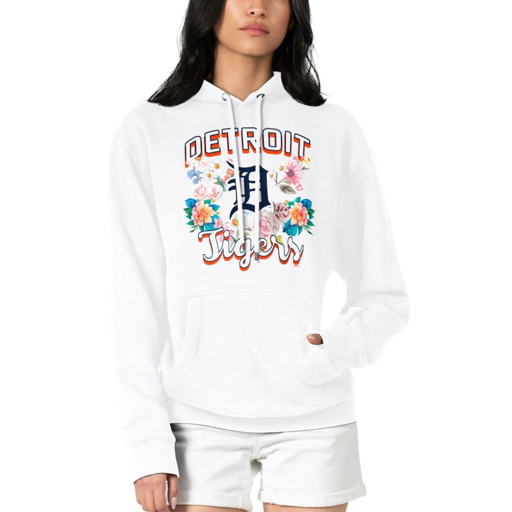 Detroit Tigers G-III 4Her by Carl Banks Women's Flowers Graphic Pullover Hoodie - MLB
