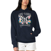New York Yankees G-III 4Her by Carl Banks Women's Flowers Graphic Pullover Hoodie - MLB