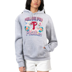 Philadelphia Phillies G-III 4Her by Carl Banks Women's Flowers Graphic Pullover Hoodie - MLB