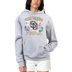 San Diego Padres G-III 4Her by Carl Banks Women's Flowers Graphic Pullover Hoodie - MLB