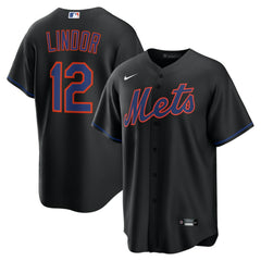 Francisco Lindor New York Mets Nike Alternate Replica Jersey - MLB