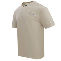 Baltimore Ravens Pro Standard Drop Shoulder T-Shirt Tan | NFL