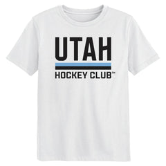 Utah Hockey Club Preschool Secondary Logo T-Shirt - White - NHL