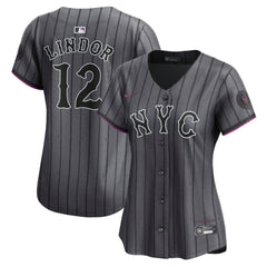 Francisco Lindor New York Mets Nike Women's City Connect Limited Jersey - MLB