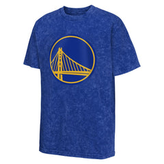 Golden State Warriors Youth Rugged Defense T-Shirt Royal - NBA