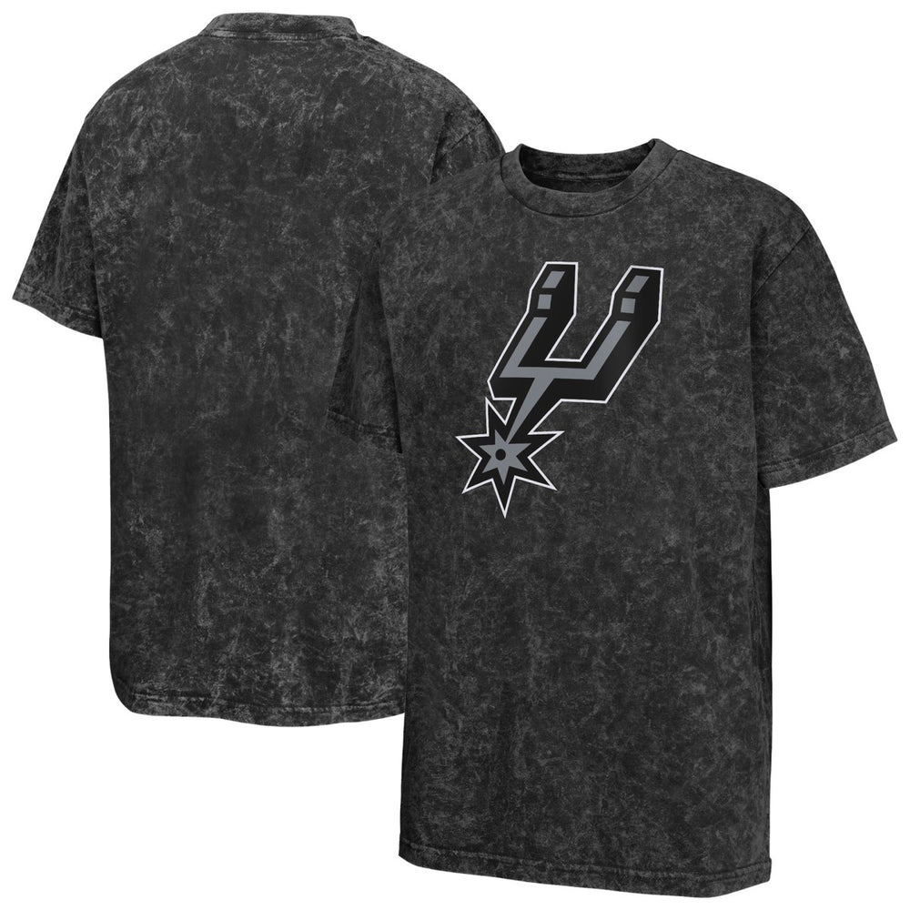 San Antonio Spurs Youth Rugged Defense T-Shirt Black - NBA
