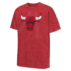 Chicago Bulls Youth Rugged Defense T-Shirt Red - NBA