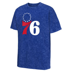 Philadelphia 76ers Youth Rugged Defense T-Shirt Royal - NBA