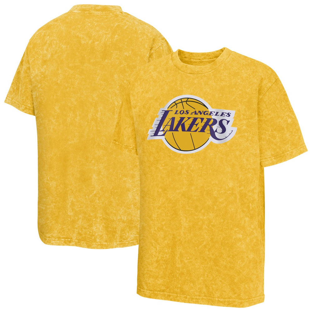 Los Angeles Lakers Youth Rugged Defense T-Shirt Gold - NBA