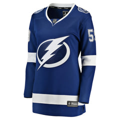 Jake Guentzel Tampa Bay Lightning Fanatics Women's Home Premier Breakaway Player Jersey Breakaway Jersey - Blue - NHL