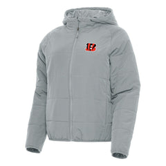 Cincinnati Bengals Antigua Women's Universe Full-Zip Hoodie Jacket Gray | NFL