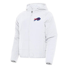 Buffalo Bills Antigua Women's Universe Full-Zip Hoodie Jacket White | NFL