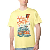 Baltimore Orioles Margaritaville Bus Waves Graphic T-Shirt - MLB