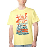 Detroit Tigers Margaritaville Bus Waves Graphic T-Shirt - MLB