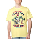 Atlanta Braves Margaritaville Beach Hut Graphic T-Shirt - MLB