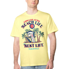 Chicago Cubs Margaritaville Beach Hut Graphic T-Shirt - MLB