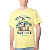 Los Angeles Dodgers Margaritaville Beach Hut Graphic T-Shirt - MLB