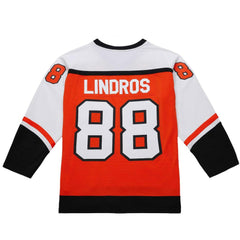 Eric Lindros Philadelphia Flyers 1996-97 Power Play Jersey - Orange - NHL