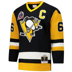 Mario Lemieux Pittsburgh Penguins 1991-92 Power Play Jersey - Black - NHL