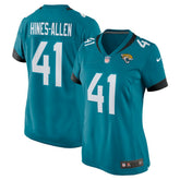 Josh Hines-Allen Jacksonville Jaguars Women's Player Game Jersey Teal | Nike for Sale