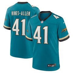 Josh Hines-Allen Jacksonville Jaguars Prowler Throwback Player Game Jersey Teal | Nike for Sale