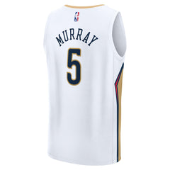 Dejounte Murray New Orleans Pelicans Youth Fast Break Replica Player Jersey Association White Edition - NBA