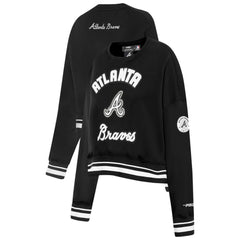 Atlanta Braves Pro Standard Women's Pearl Cropped Pullover Sweatshirt
- MLB