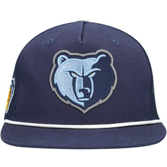 Memphis Grizzlies Roper Trucker Snapback Hat Navy - NBA