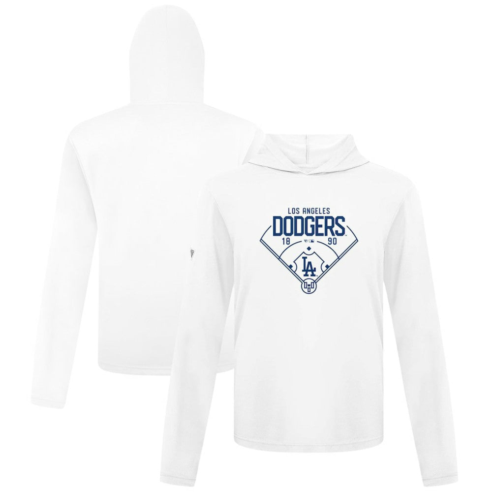 Los Angeles Dodgers Levelwear Anthem Home Field Pullover Hoodie - MLB