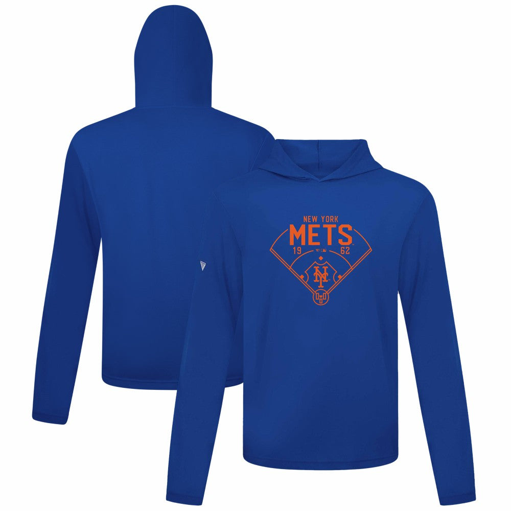 New York Mets Levelwear Anthem Home Field Pullover Hoodie - MLB